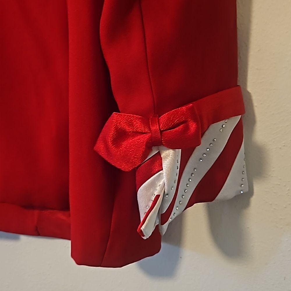 Moshita Couture blazer red 12 - Picture 8 of 8